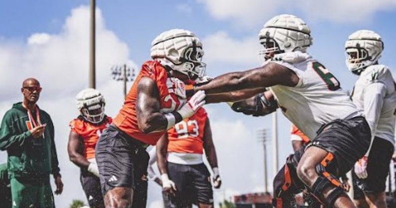 Miami Fall Practice