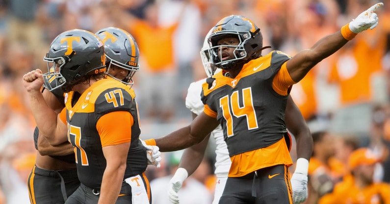 Christian Charles, Tennessee Football | Brianna Paciorka/News Sentinel / USA TODAY NETWORK