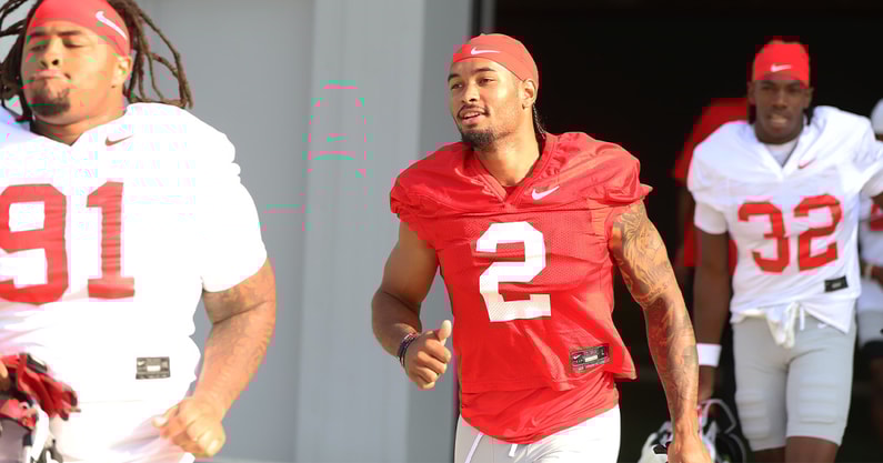 Emeka Egbuka by Matt Parker -- Lettermen Row --