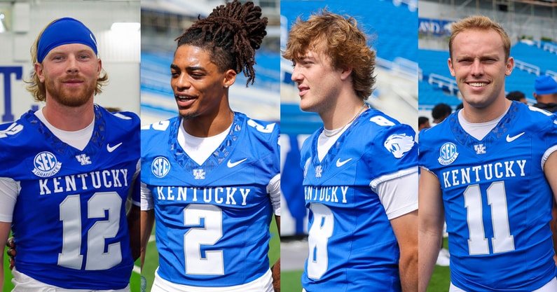 Kentucky's quarterbacks - Brock Vandagriff, Gavin Wimsatt, Cutter Boley, Beau Allen - Mont Dawson, Kentucky Sports Radio