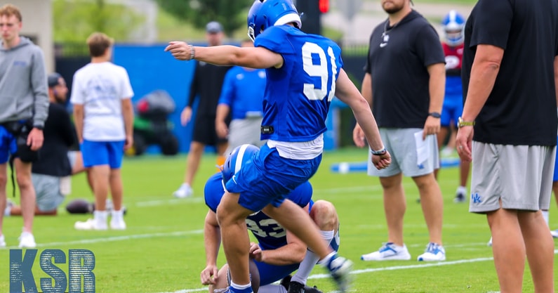 Kentucky kicker Jacob Kauwe - Mont Dawson, Kentucky Sports Radio