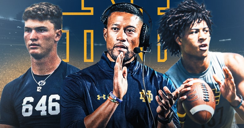 Six 2025 QBs Notre Dame should offer Deuce knight decommit %