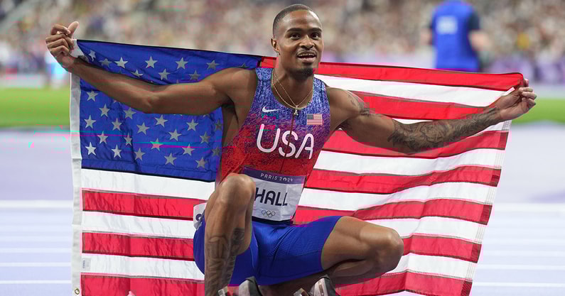 U.S. 400m star Quincy Hall