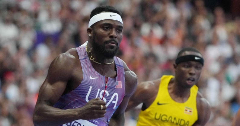 kenny bednarek 200 olympics shell