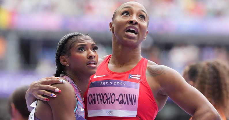 Olympics: Athletics-Morning Session