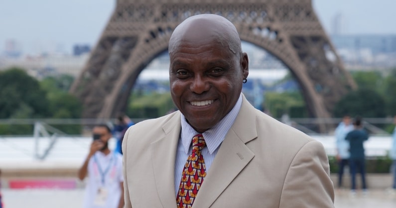 carl lewis olympics sprint relay