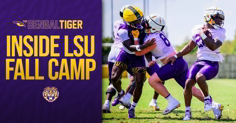 fall camp LSU