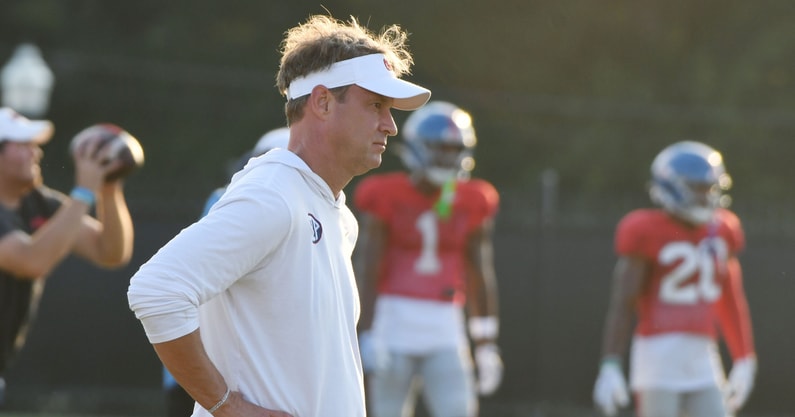 OLE MISS FOOTBALL PRACTICE