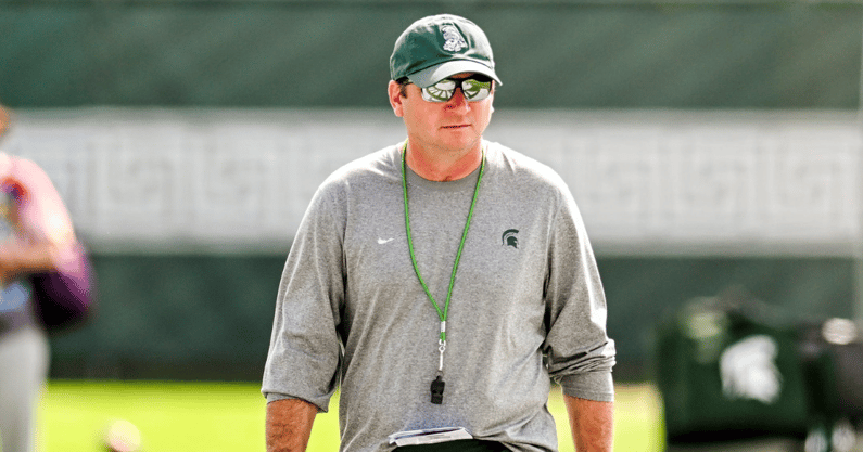 Michigan State's head coach Jonathan Smith looks on during the first day of football camp on Tuesday, July 30, 2024, in East Lansing - Nick King, USA TODAY SportsMichigan State's head coach Jonathan Smith looks on during the first day of football camp on Tuesday, July 30, 2024, in East Lansing - Nick King, USA TODAY Sports