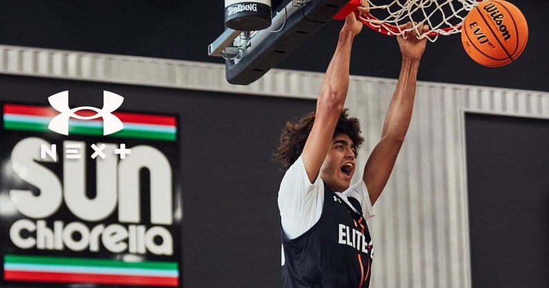 Malachi Moreno at the UA Next Elite 24 in New York