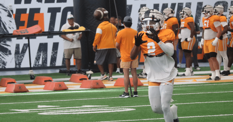 Tennessee defensive back Andre Turrentine. Credit: Volquest