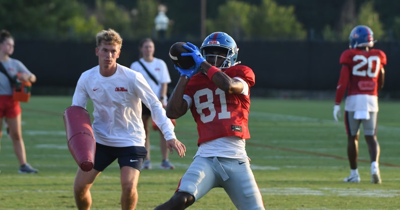 OLE MISS FOOTBALL PRACTICE