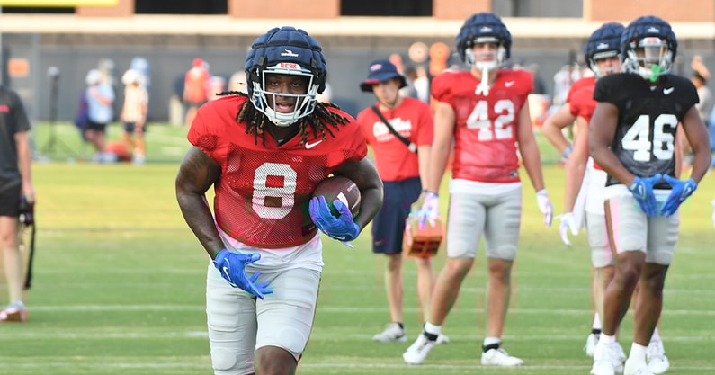 OLE MISS FOOTBALL PRACTICE