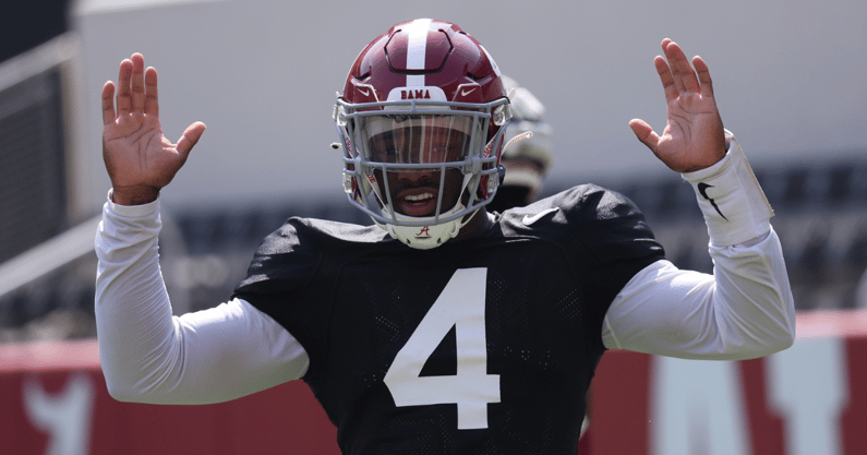 Alabama QB Jalen Milroe
