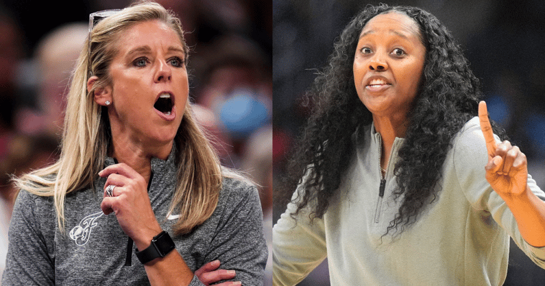 Fever HC Christie Sides, Storm HC Noelle Quinn