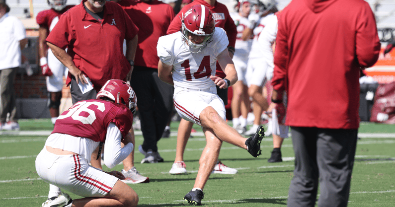 Alabama PK Graham Nicholson