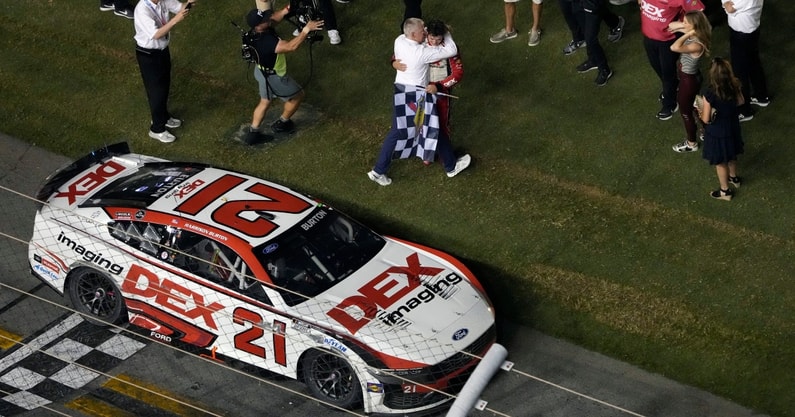 Harrison Burton Jeff Burton Daytona