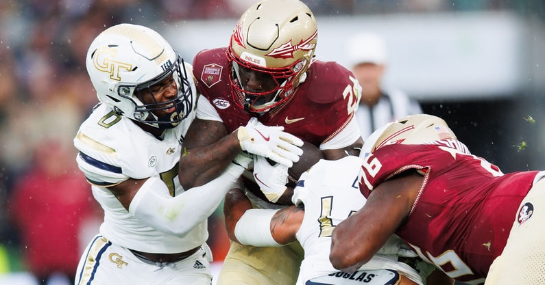 NCAA Football: Florida State at Georgia Tech