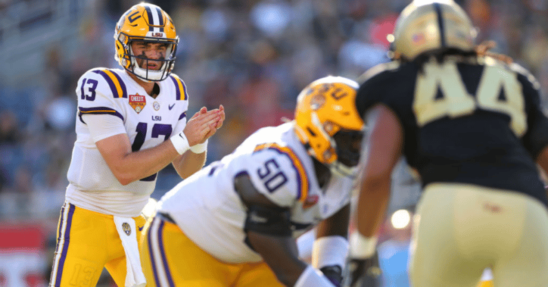 LSU QB Garrett Nussmeier (Photo: USA Today)