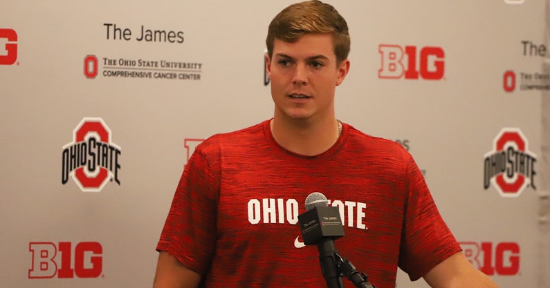 Will Howard by Matt Parker -- Lettermen Row --