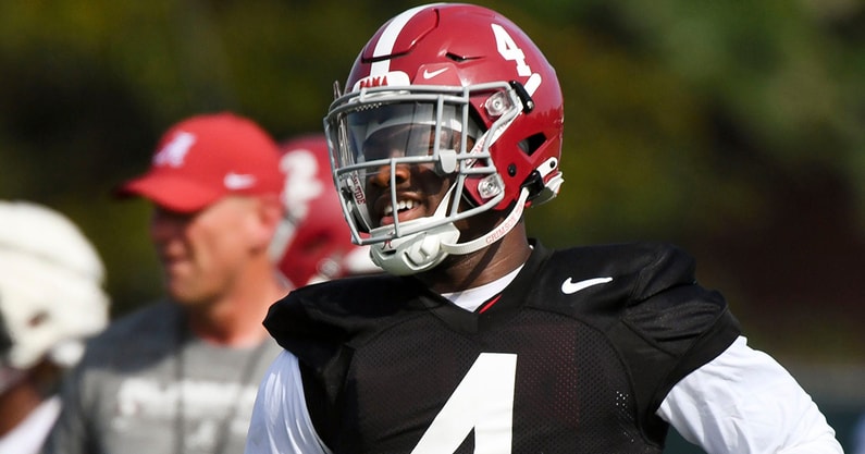 Alabama QB Jalen Milroe