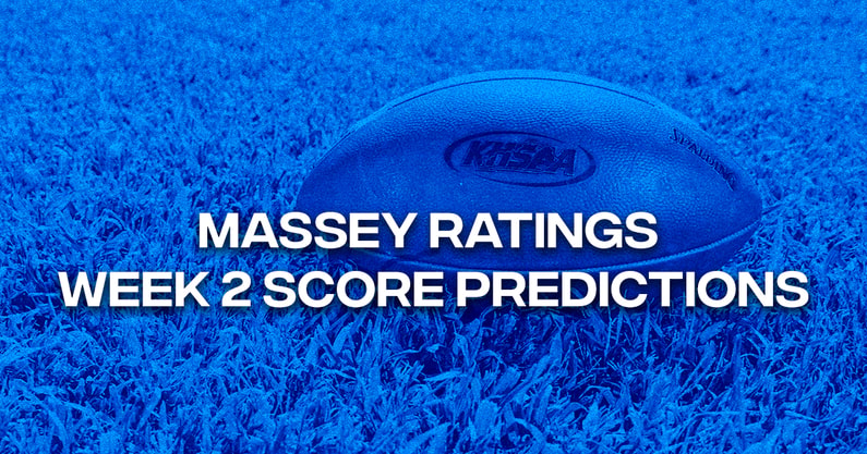 Week 2 Score Score predictions for Week 2 of Kentucky high school football