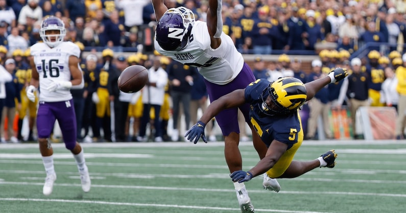 NCAA Football: Northwestern at Michigan