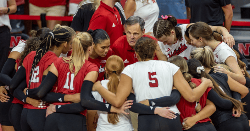 Nebraska Volleyball 2024 squad
