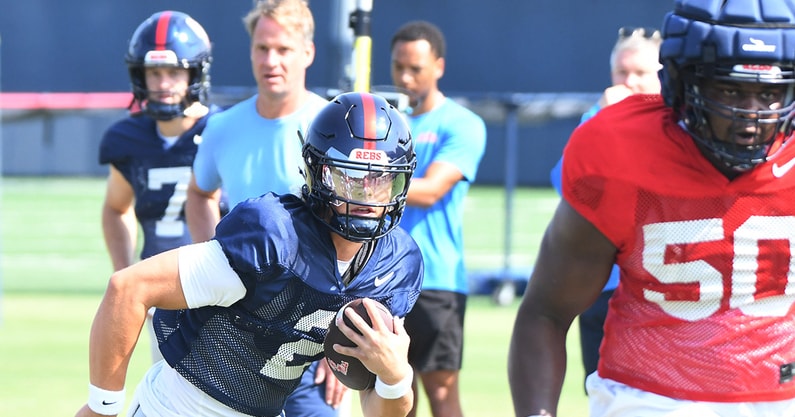 OLE MISS FOOTBALL PRACTICE