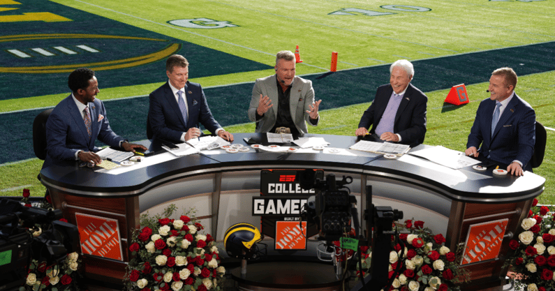 Michigan rose Bowl College Game Day gameday