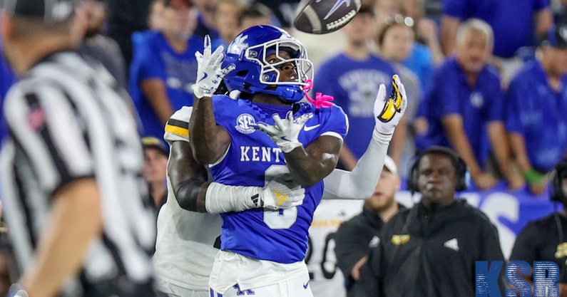 Ja'Mori Maclin goes for a catch - Dr. Michael Huang, Kentucky Sports Radio