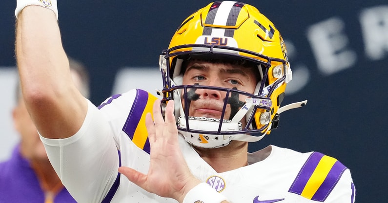 LSU QB Garrett Nussmeier