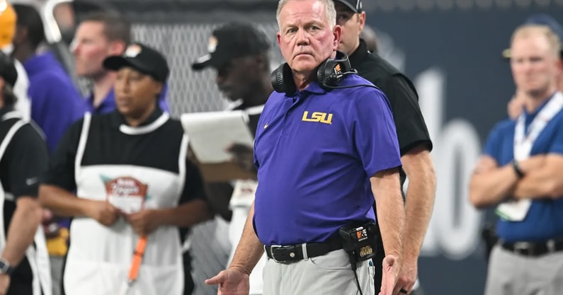 LSU Brian Kelly USA Today