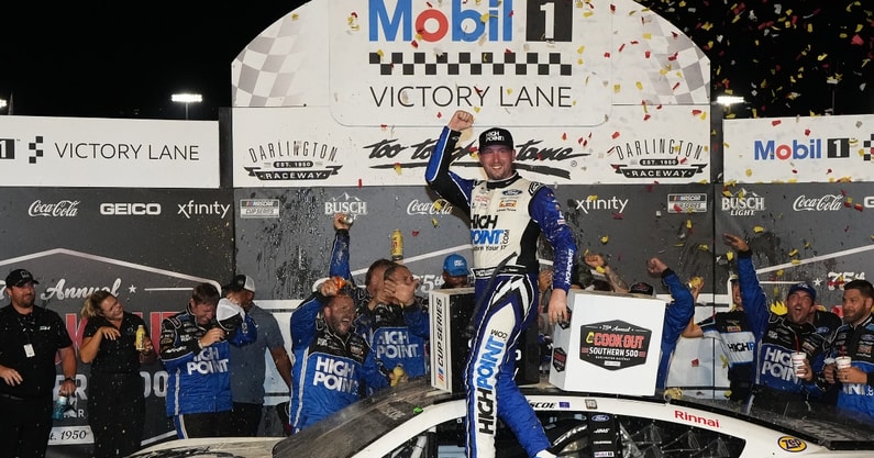 Chase Briscoe Darlington Victory Lane