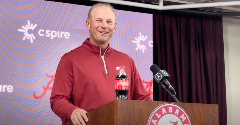 Alabama coach Kalen DeBoer