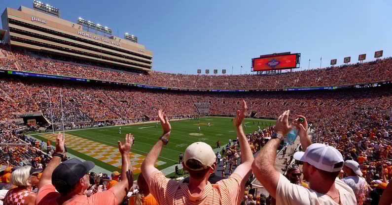 Neyland Stadium, Tennessee Football | Photo via Tennessee Athletics
