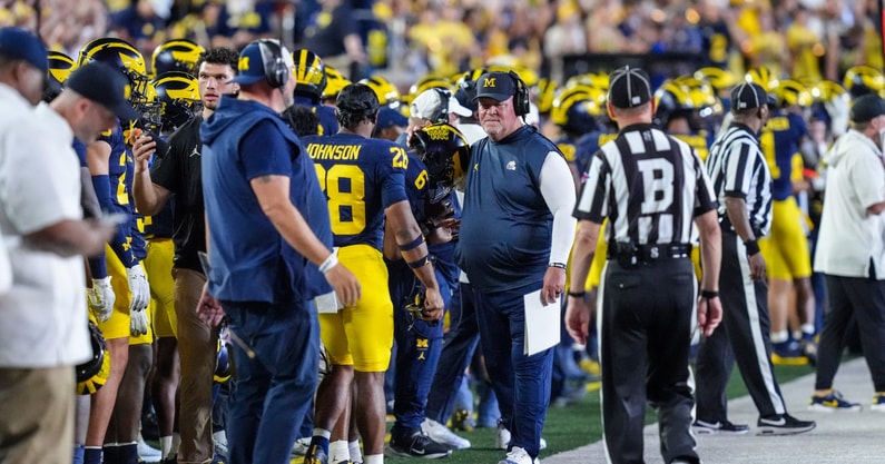 Michigan Wolverines football defensive coordinator Wink Martindale spent 20 years in the NFL. (Photo by Kimberly P. Mitchell / USA TODAY NETWORK)