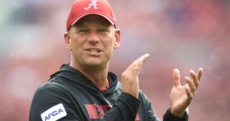 Kalen DeBoer Alabama Crimson Tide