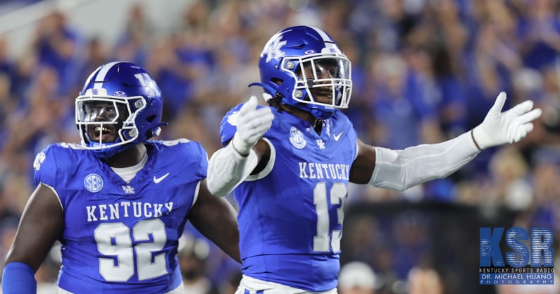 Kahlil Saunders (left) and JJ Weaver - Dr. Michael Huang, Kentucky Sports Radio