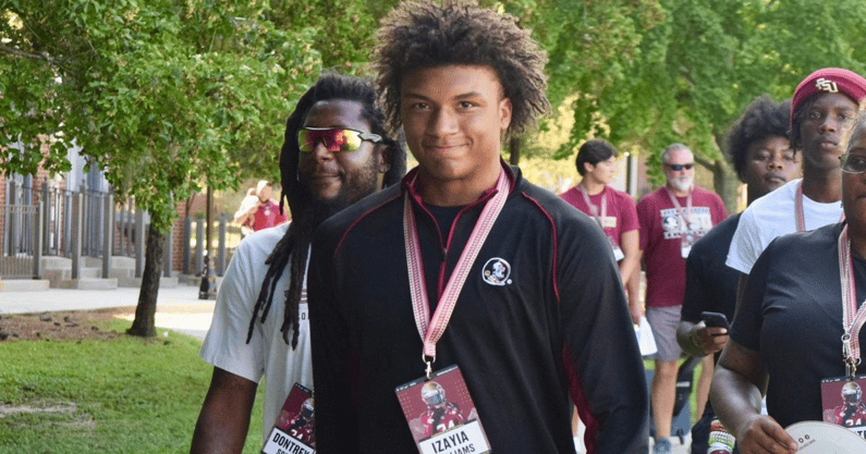 Izayia Williams at Florida State (Matt LaSerre/Warchant)
