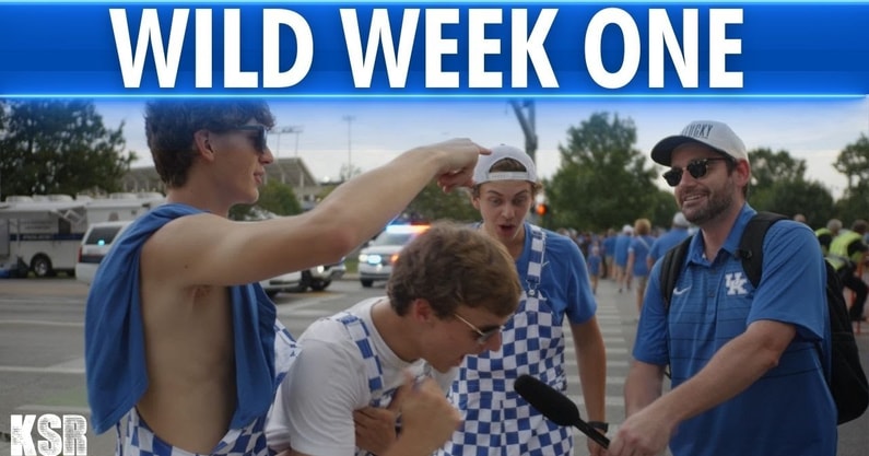 Kentucky Football Tailgate Video Outside of Kroger Field