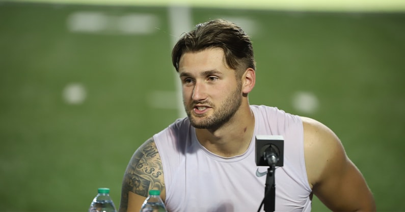 Gabe Powers by Matt Parker -- Lettermen Row --