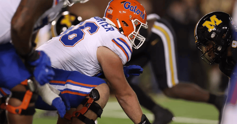 Florida Gators center Jake Slaughter (UAA Photo)