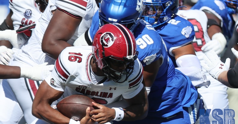 Kentucky's defense swarms South Carolina quarterback LaNorris Sellers - Dr. Michael Huang, Kentucky Sports Radio