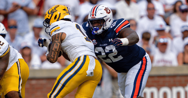 Isaiah Raikes (Photo by Matt Rudolph/Auburn Live)