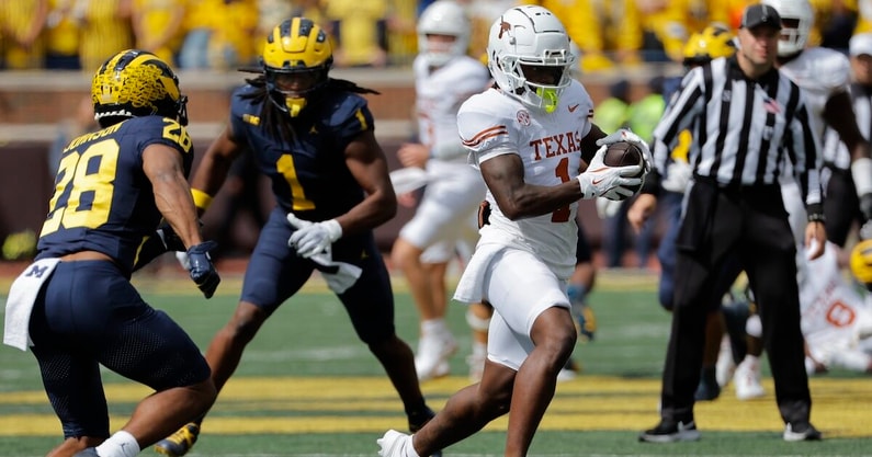 NCAA Football: Texas at Michigan