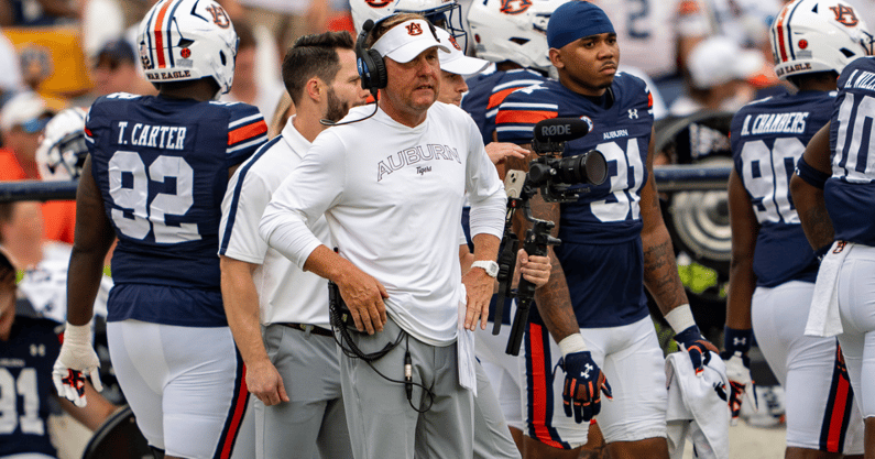Hugh Freeze (Photo by Matt Rudolph/Auburn Live)