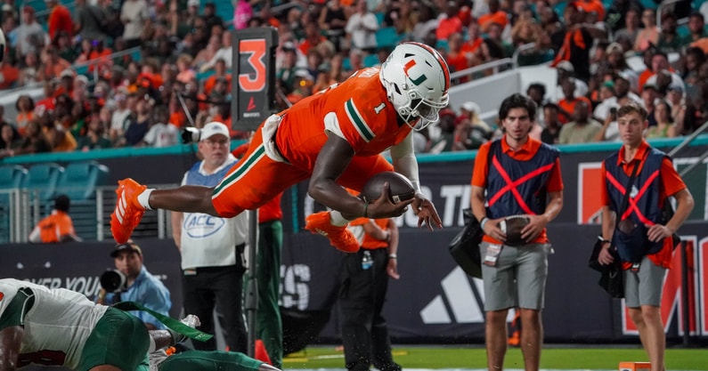 cam ward FAMU leaping TD