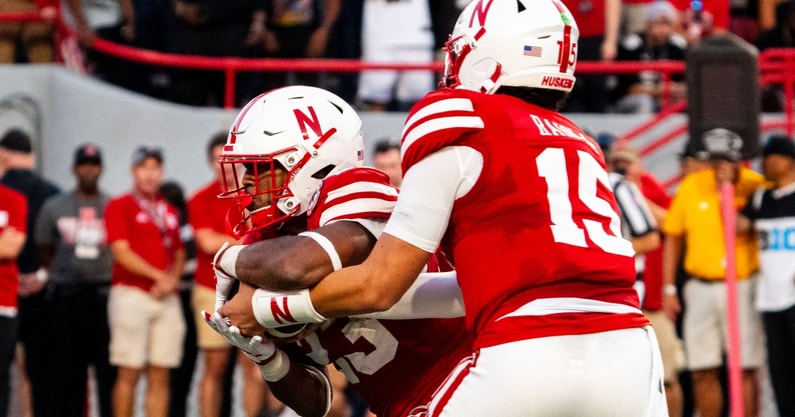 Dante Dowdell Nebraska football 2024