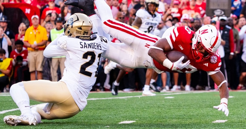 Dante Dowdell Nebraska football 2024